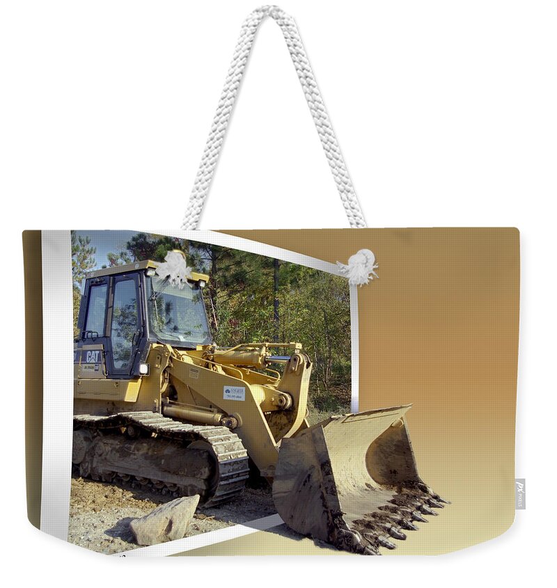 2d Weekender Tote Bag featuring the photograph Loader - OOF by Brian Wallace