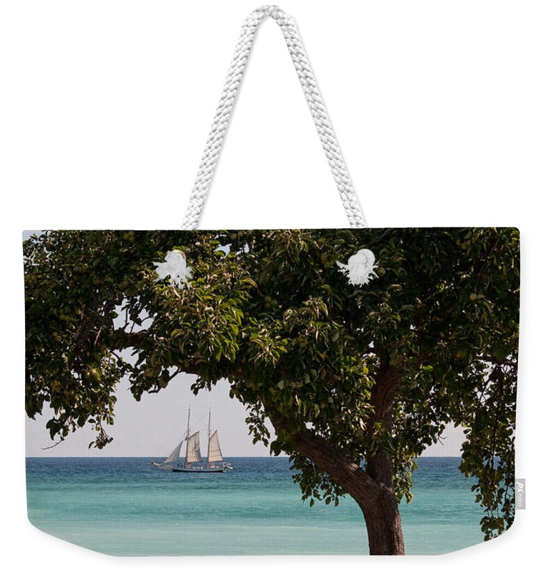 Schooner Weekender Tote Bag featuring the photograph Madeline by Terry Doyle