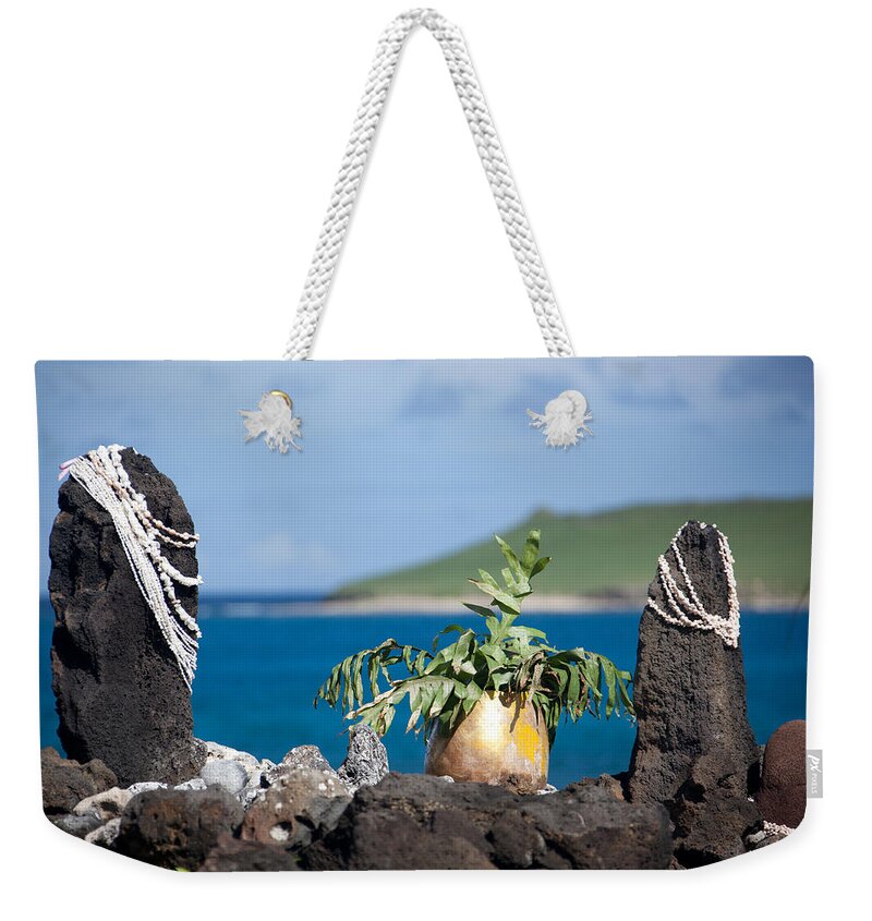 Shell Weekender Tote Bag featuring the photograph Magic Place by Ralf Kaiser