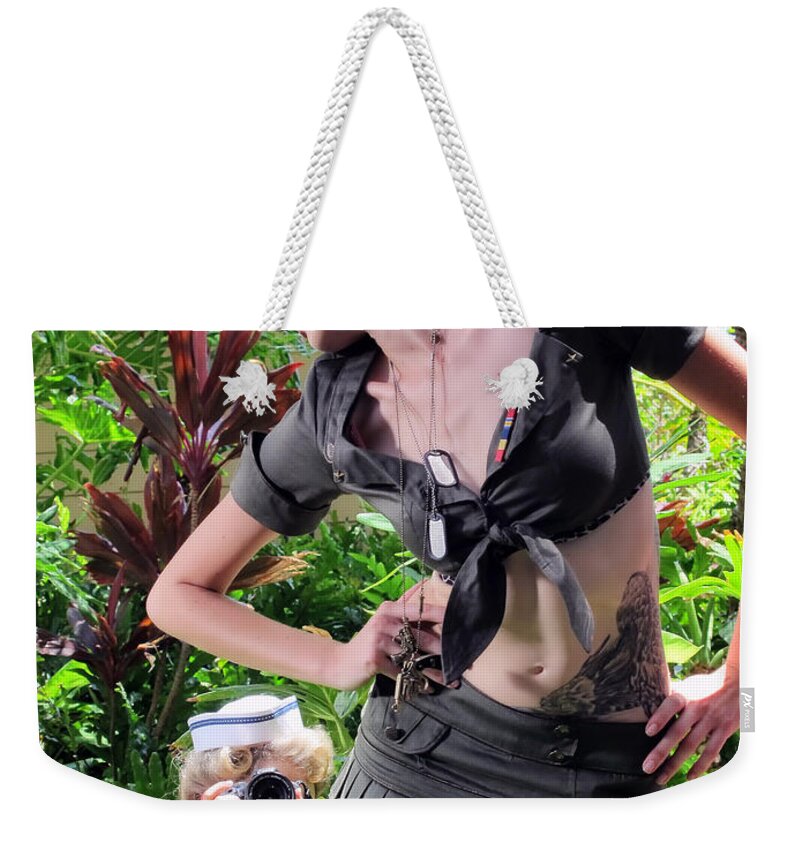 Models Weekender Tote Bag featuring the photograph Maui Photo Festival 4 by Dawn Eshelman