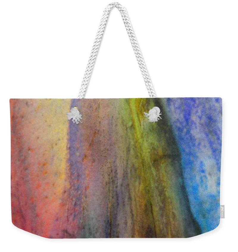 Nature Weekender Tote Bag featuring the digital art Move On by Richard Laeton