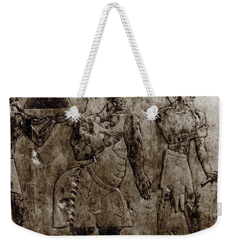 1400s Bc Weekender Tote Bag featuring the photograph Muscular Dystrophy, Ancient Egypt by Science Source