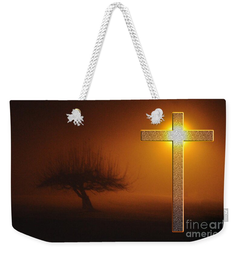 Clay Weekender Tote Bag featuring the photograph My Life In God's Hands by Clayton Bruster