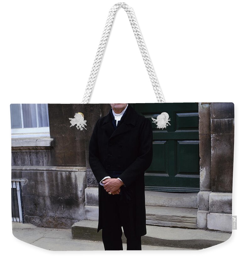 Nostalgia Weekender Tote Bag featuring the photograph Nicholas Bulstrode by Shaun Higson