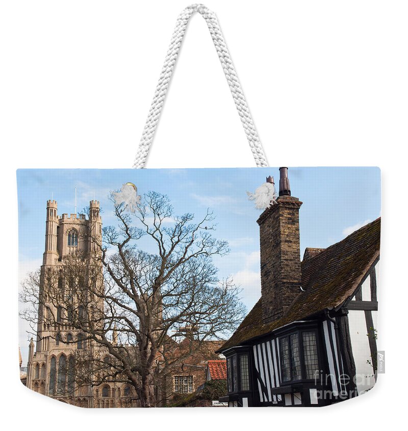 Anglia Weekender Tote Bag featuring the photograph Old English House by Andrew Michael