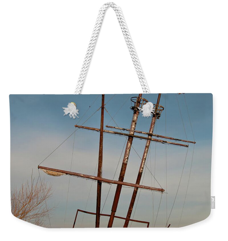 Boats Weekender Tote Bag featuring the photograph Old Rusty by Guy Whiteley
