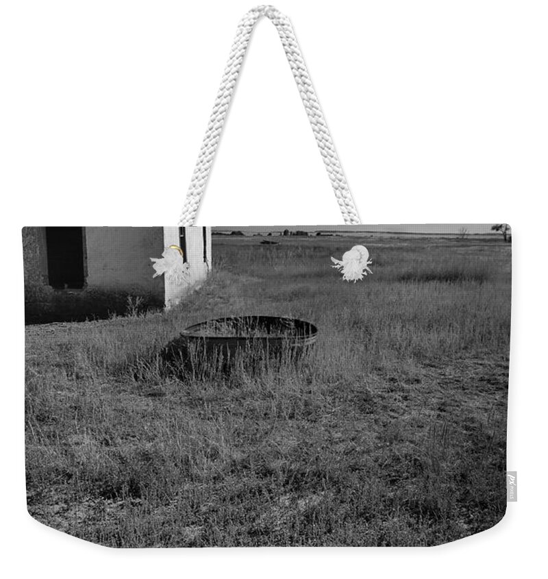 Plains Weekender Tote Bag featuring the photograph On The Hi-Lo Plains by Ron Cline