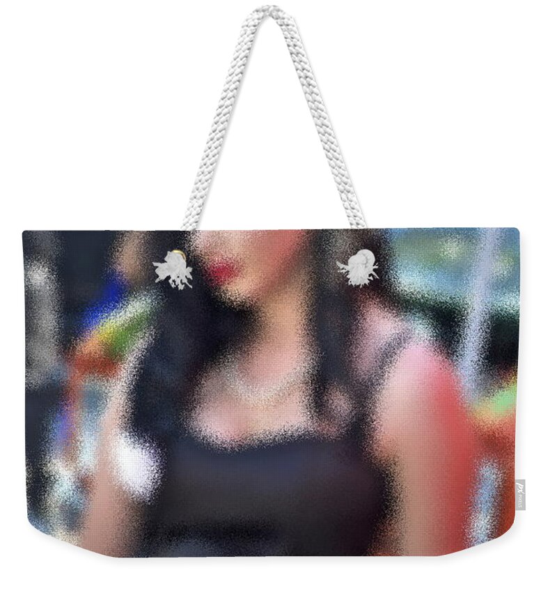 Woman Weekender Tote Bag featuring the photograph Only Love by Gwyn Newcombe