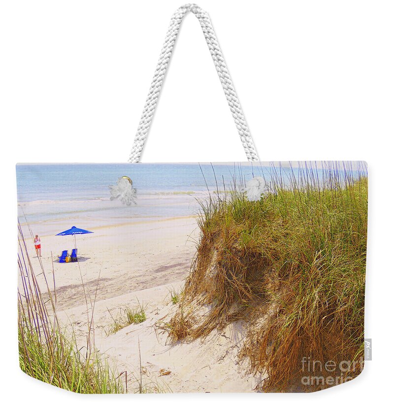 Beach Weekender Tote Bag featuring the photograph Outerbanks by Lydia Holly