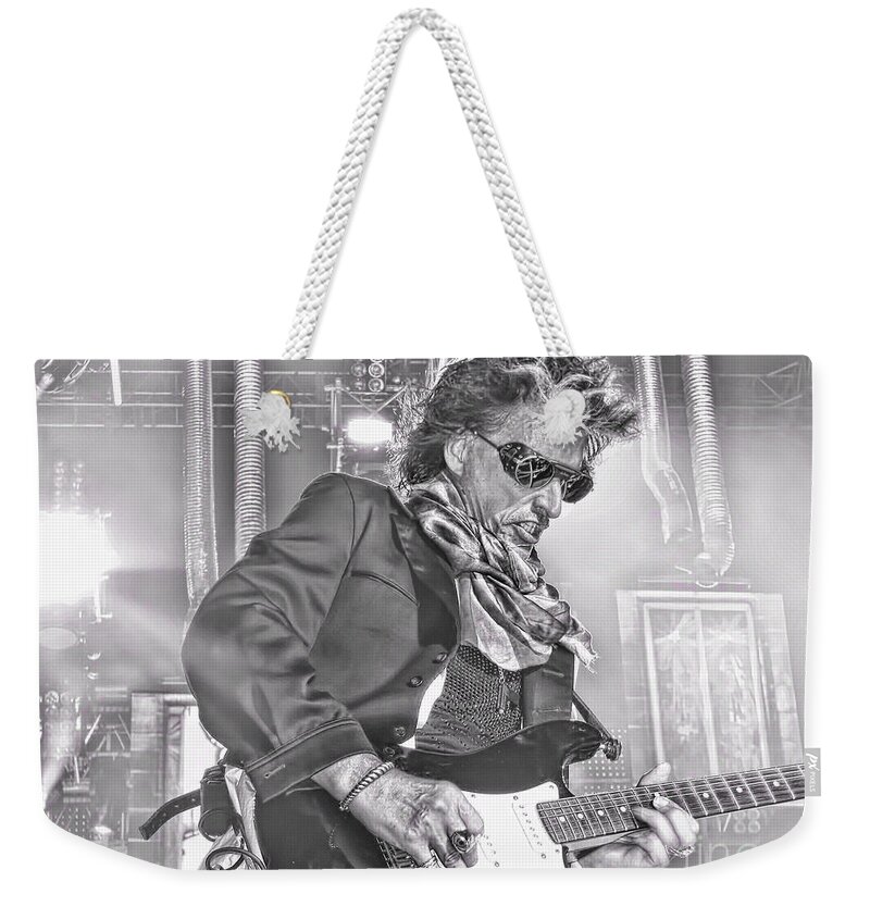 Joe Perry Weekender Tote Bag featuring the photograph Perry by Traci Cottingham