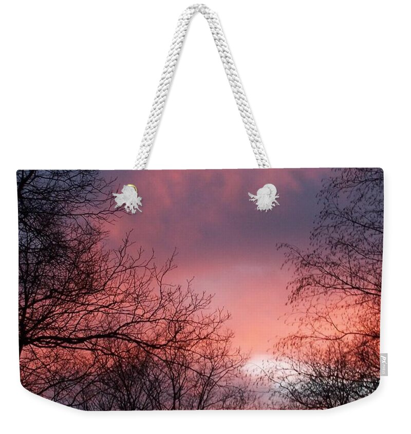 Pink Weekender Tote Bag featuring the photograph Pink Forever by Kim Galluzzo Wozniak