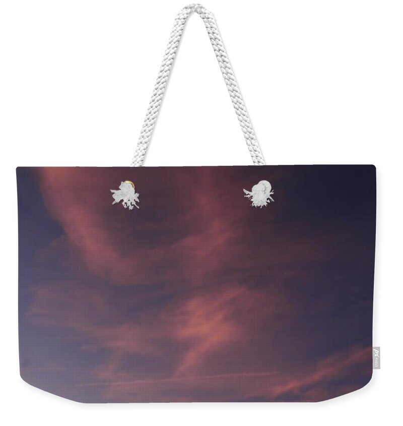 Pink Weekender Tote Bag featuring the photograph Pink Swirls Of Beauty by Kim Galluzzo
