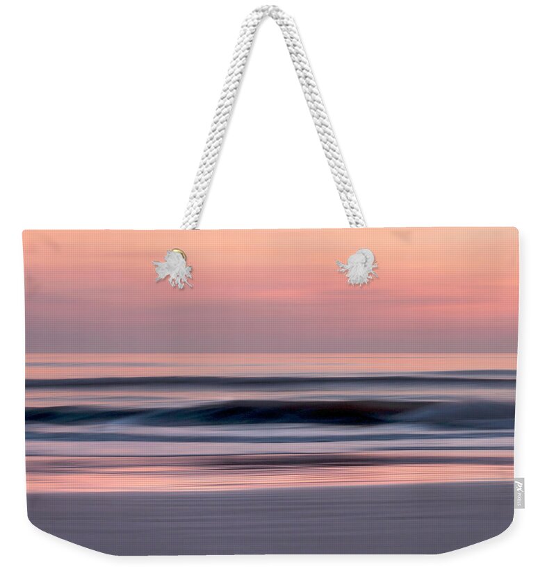 Predawn Weekender Tote Bag featuring the photograph Predawn Surf III by Steven Sparks
