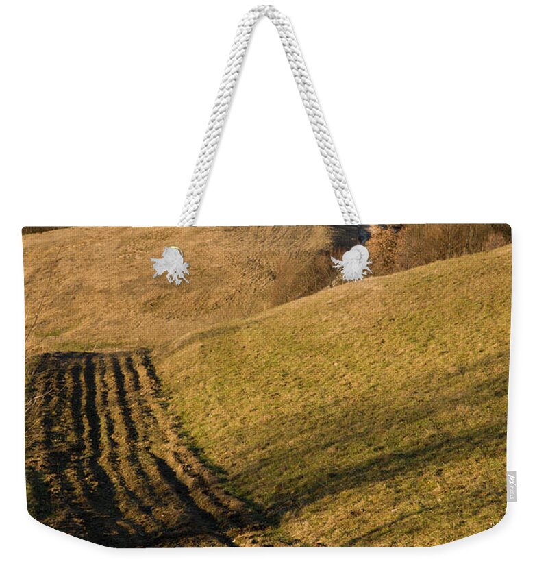 Mountains Weekender Tote Bag featuring the photograph Prezganje views by Ian Middleton