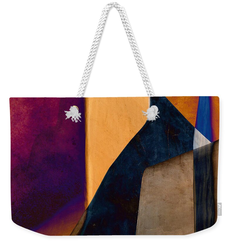 Santa Fe Weekender Tote Bag featuring the photograph Pueblo Number 2 by Carol Leigh