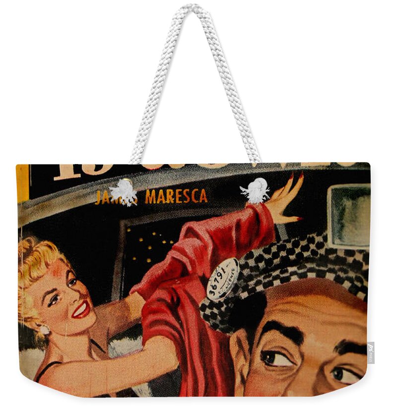 Paperbacks Weekender Tote Bag featuring the photograph Pulp Fiction 1 by Andrew Fare