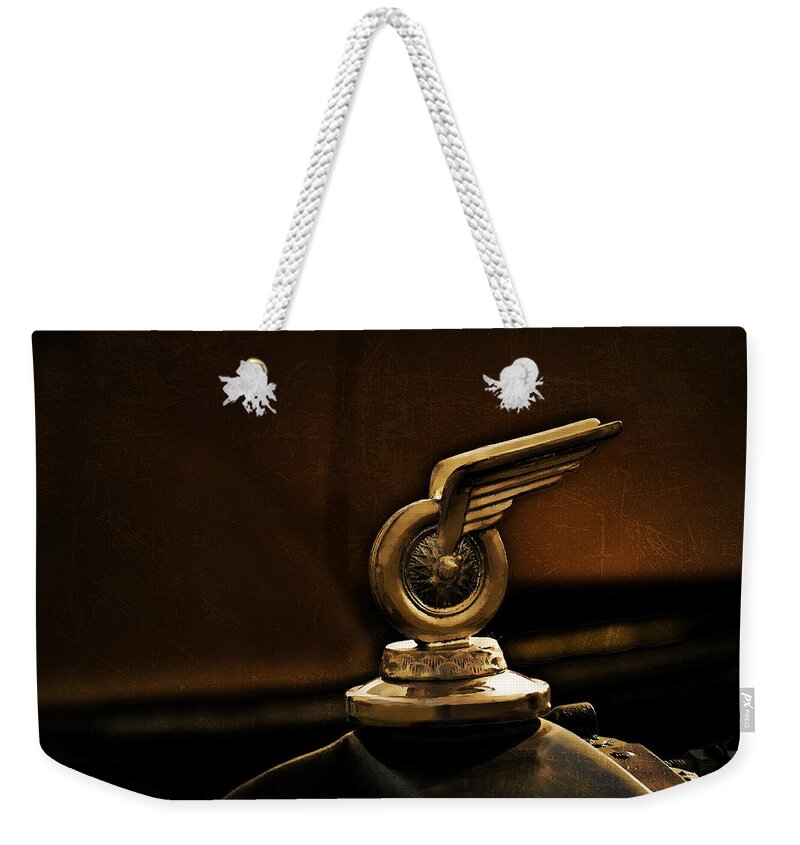 Detroit Weekender Tote Bag featuring the photograph Redwing Mascot by Douglas Pittman
