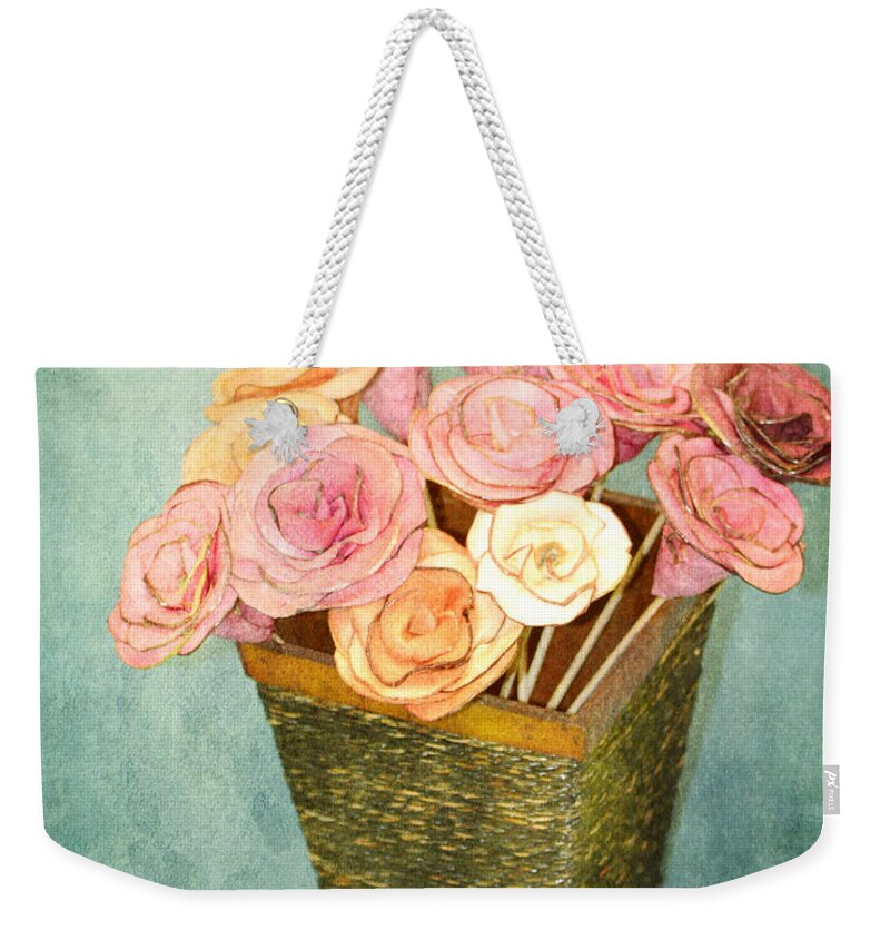 Roses Weekender Tote Bag featuring the photograph Rose for You by Traci Cottingham