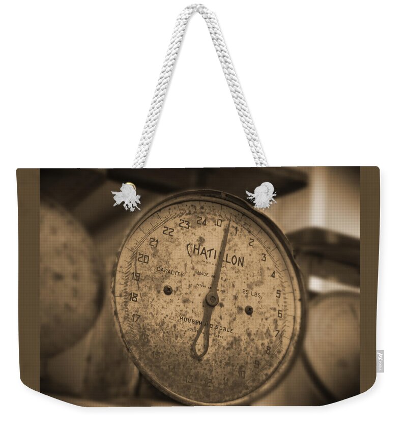 Scale Weekender Tote Bag featuring the photograph Scale by Mike McGlothlen