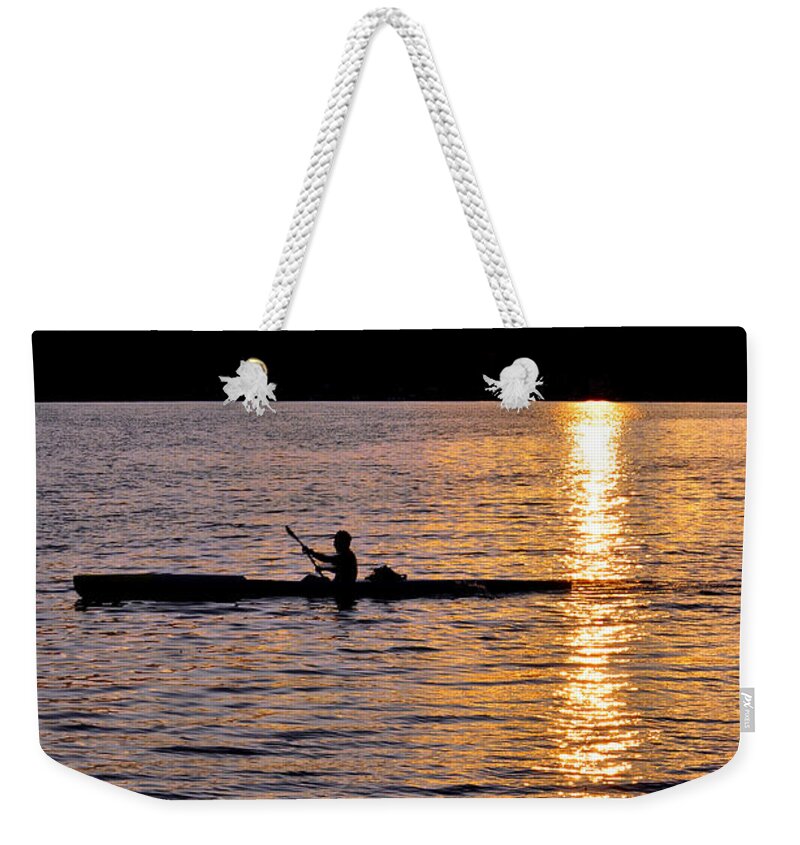 Water Weekender Tote Bag featuring the photograph Serenity by Brian Fisher