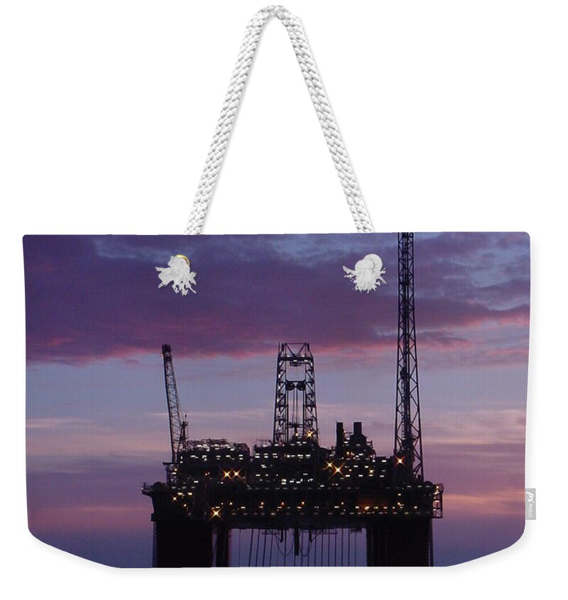 Norway Weekender Tote Bag featuring the photograph Snorre at Dusk by Charles and Melisa Morrison