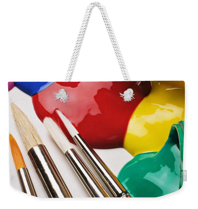 Hand coming out of paint can Tote Bag by Garry Gay - Fine Art America