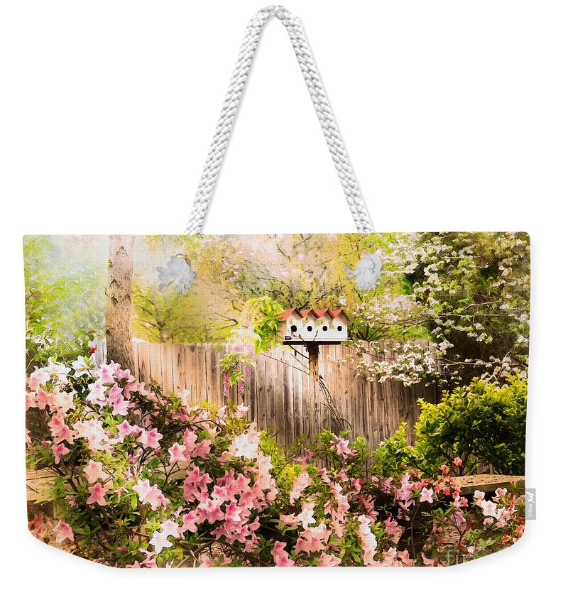 Spring Weekender Tote Bag featuring the photograph Spring Splendor by Pat Davidson