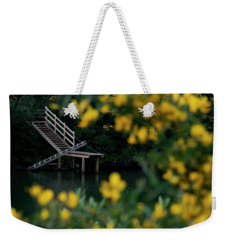 Stairs Weekender Tote Bag featuring the photograph Stairway To Heaven by Pedro Cardona Llambias