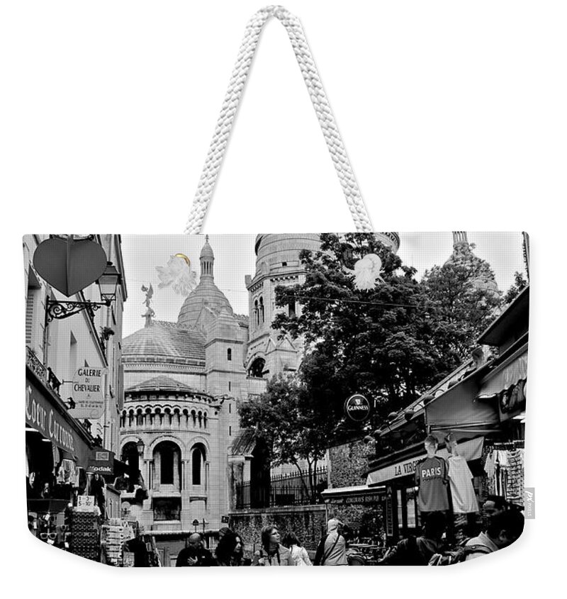 Montmartre Weekender Tote Bag featuring the photograph Strolling Montmartre by Eric Tressler