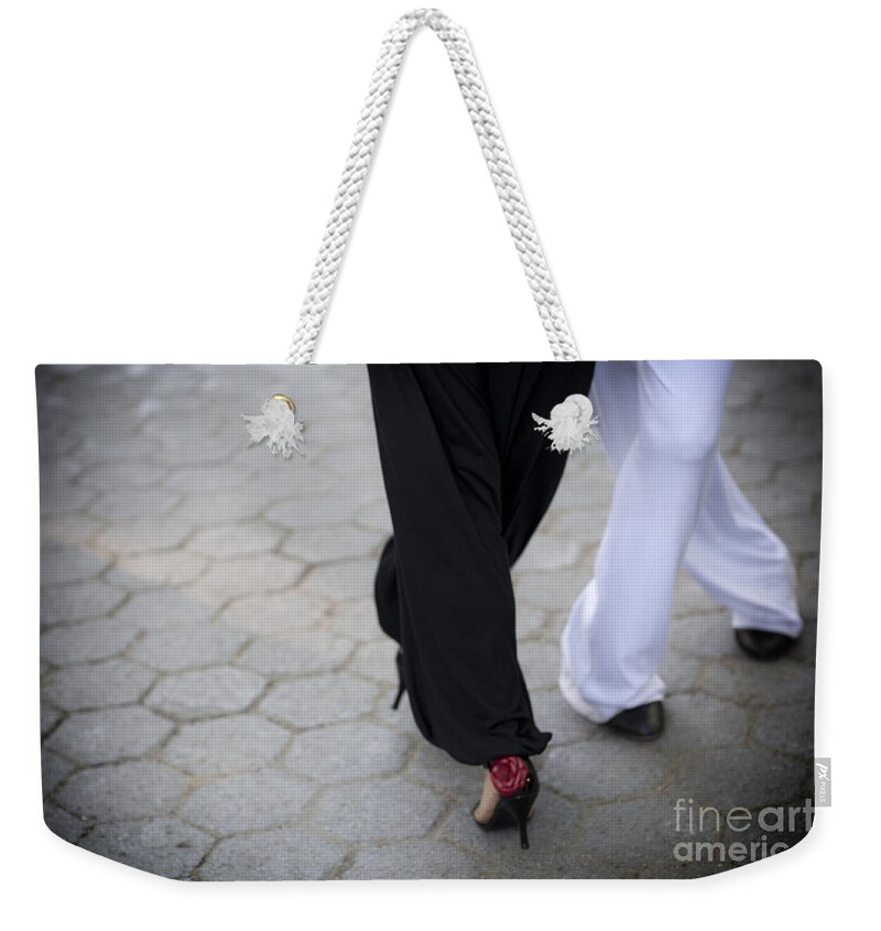 Tango Weekender Tote Bag featuring the photograph Tango Love by Leslie Leda