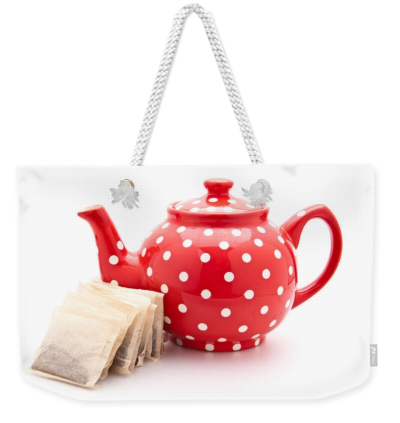 Break Weekender Tote Bag featuring the photograph Teapot by Tom Gowanlock