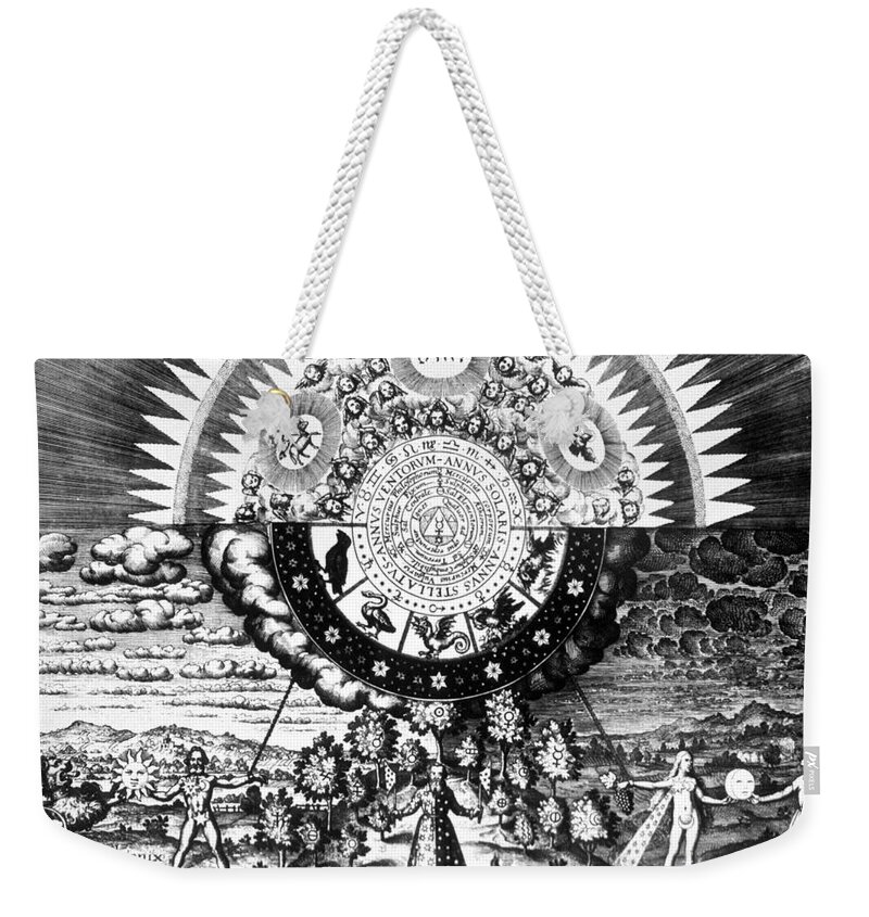 History Weekender Tote Bag featuring the photograph The Emerald Tablet, 1618 by Science Source