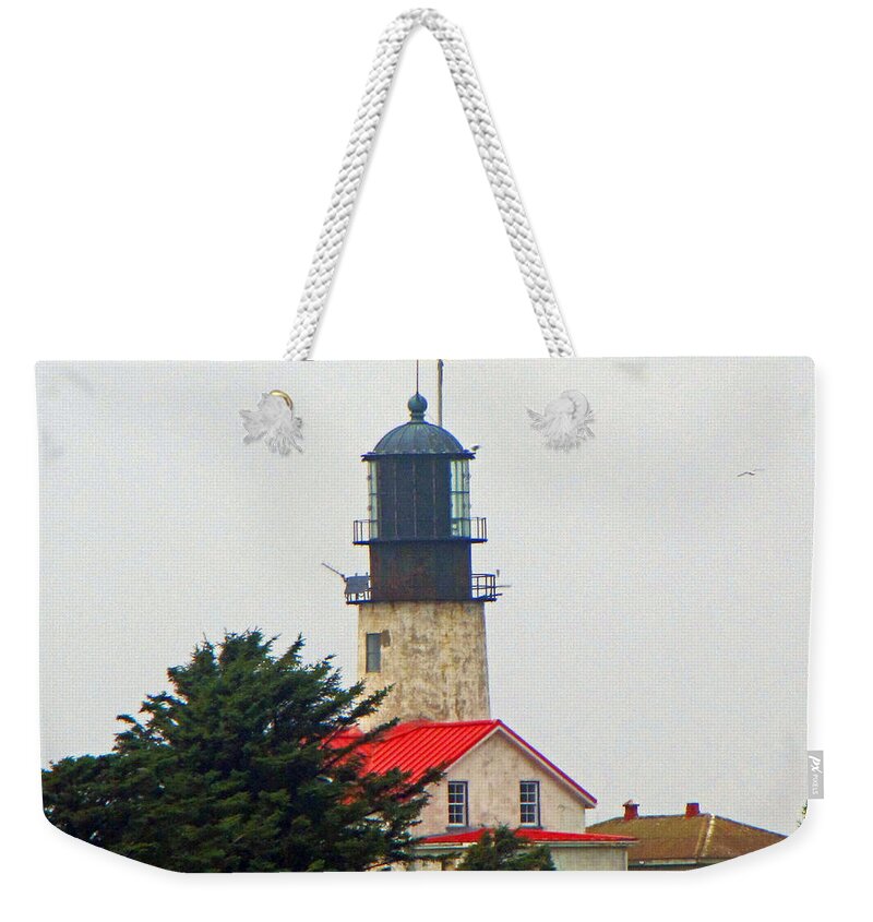 Cape Flattery Weekender Tote Bag featuring the photograph The Lighthouse of Tatoosh by Tikvah's Hope