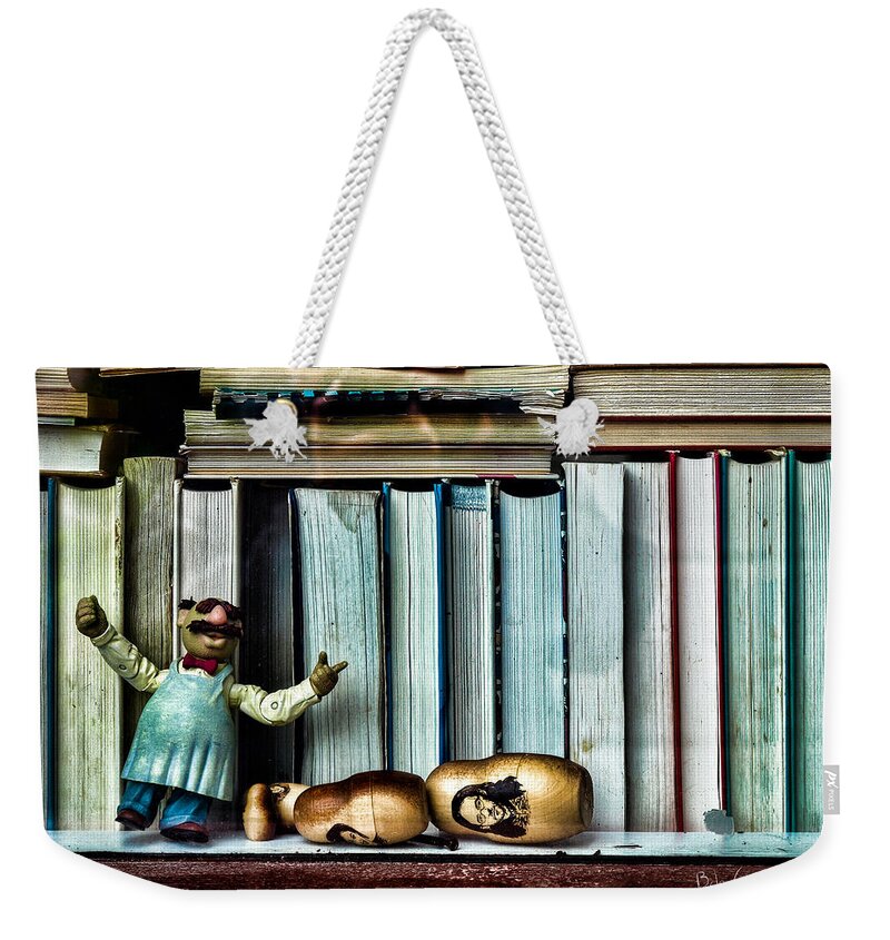 Opera Weekender Tote Bag featuring the photograph The Tragic Opera Singer by Bob Orsillo