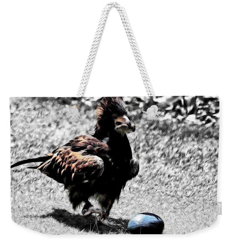 Top-end Weekender Tote Bag featuring the photograph The Use of Tools by Douglas Barnard