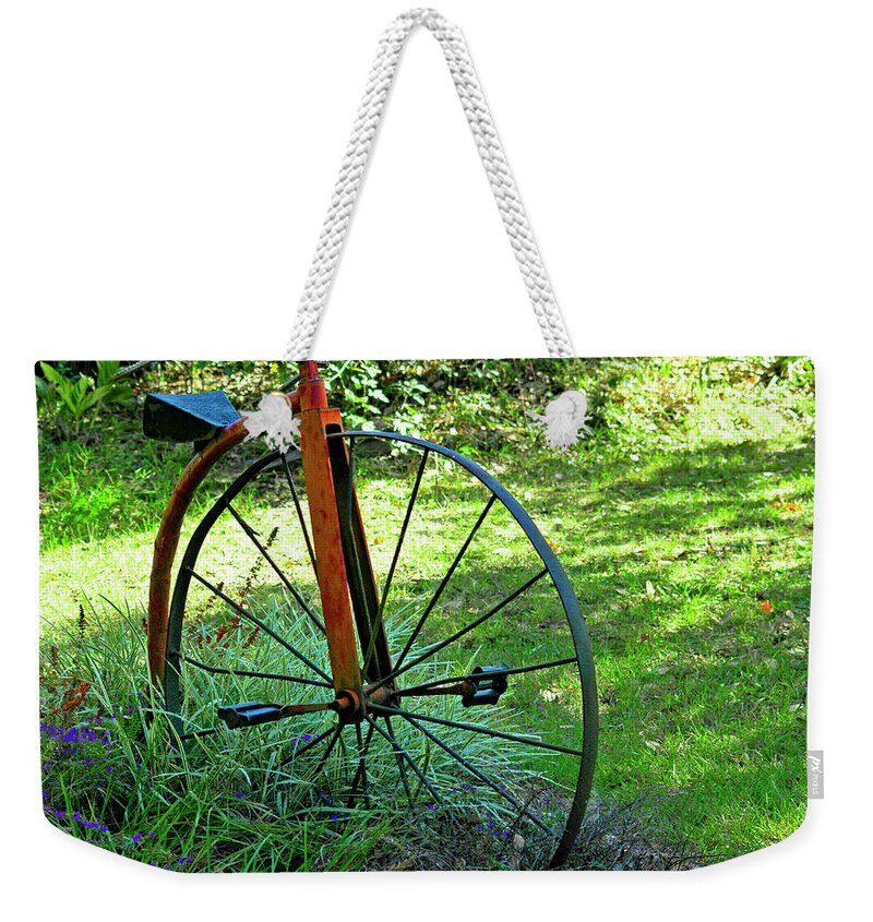 Antique Weekender Tote Bag featuring the photograph Times Gone By by Carolyn Marshall
