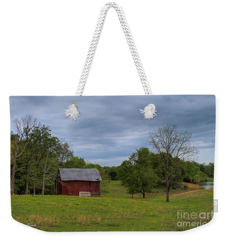 Tennessee Weekender Tote Bag featuring the photograph TN Country Farm by Sue Karski