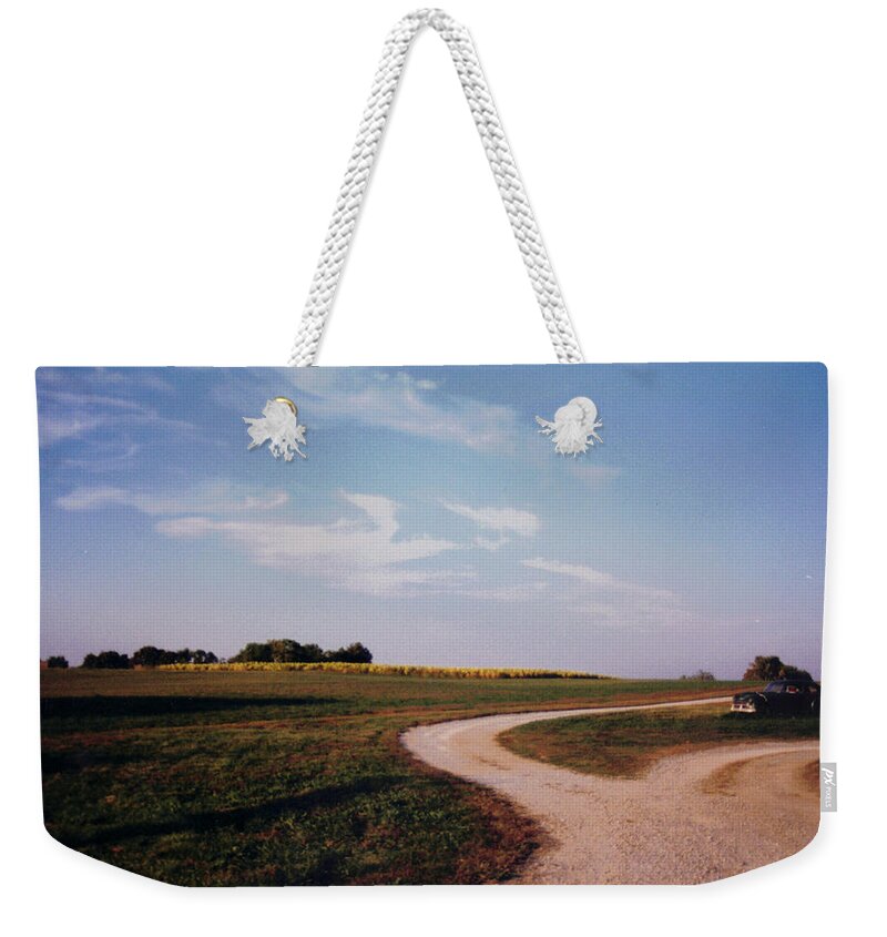 Landscape Weekender Tote Bag featuring the photograph Tobacco Road by Stacy C Bottoms