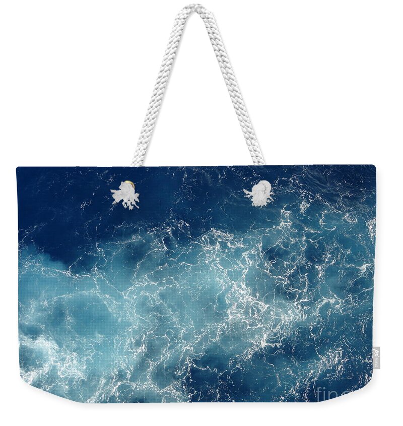 Pattern Weekender Tote Bag featuring the photograph Water pattern by Dejan Jovanovic