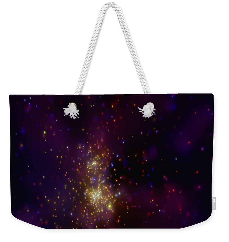 Chandra Image Weekender Tote Bag featuring the photograph Westerlund 2 Star Cluster by Nasa