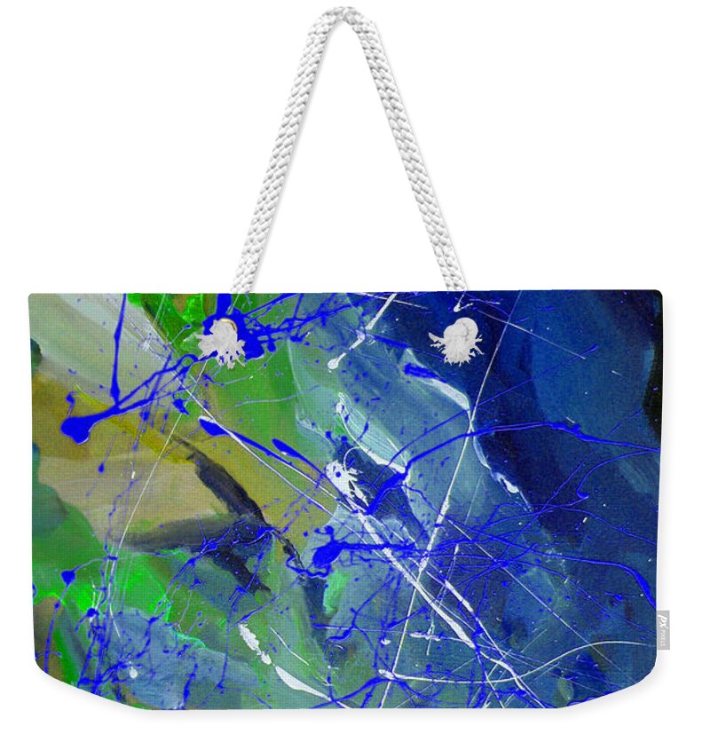 Australian Art Weekender Tote Bag featuring the painting Westerly 2 by Giro Tavitian