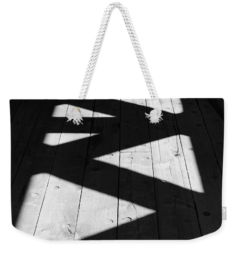 Vermont Weekender Tote Bag featuring the photograph ZigZag by Luke Moore