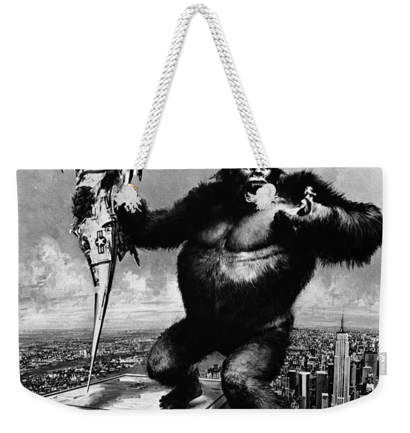 1975 Weekender Tote Bag featuring the drawing King Kong, 1976 by Granger