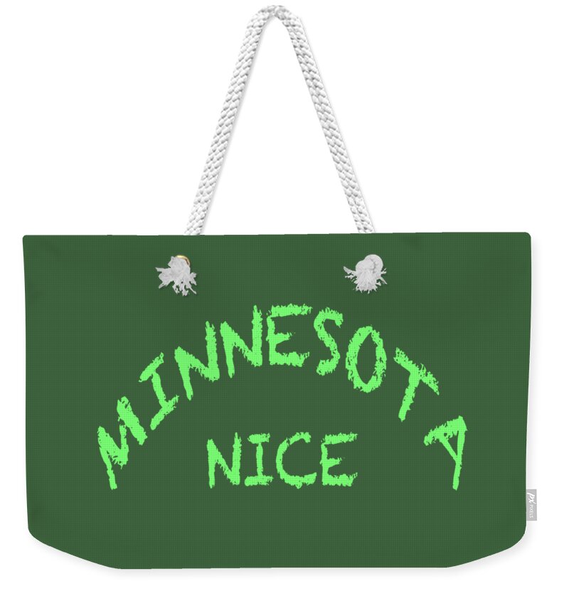 You Betcha Weekender Tote Bag featuring the photograph Minnesota Nice #2 by George Robinson