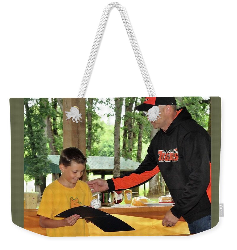  Weekender Tote Bag featuring the photograph 9795 by Jerry Sodorff