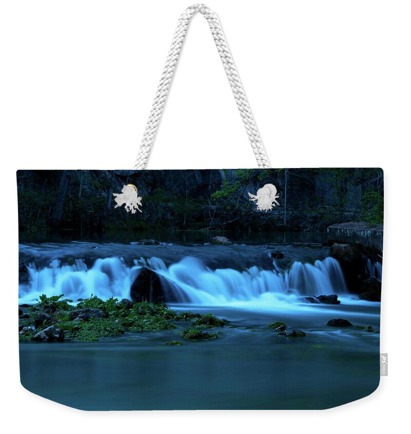 Missouri Weekender Tote Bag featuring the photograph Alley Spring #1 by Steve Stuller