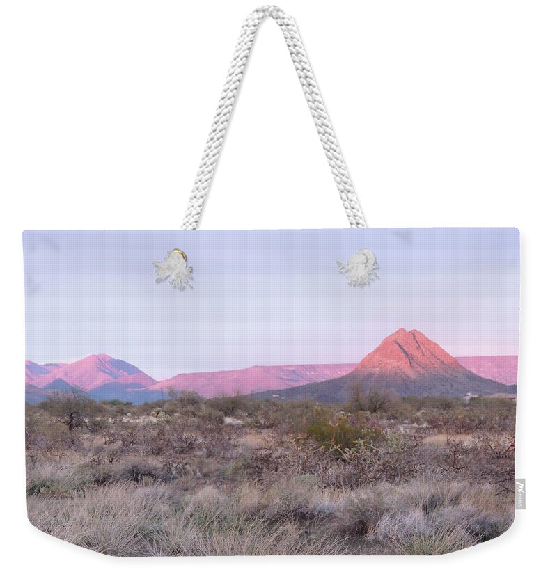 Sunset Weekender Tote Bag featuring the photograph Almost Sundown by Gordon Beck