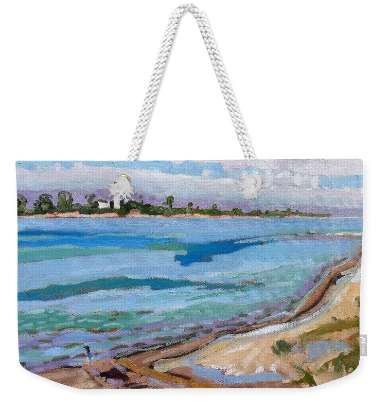 815 Weekender Tote Bag featuring the painting Approaching Cold Front #1 by Phil Chadwick