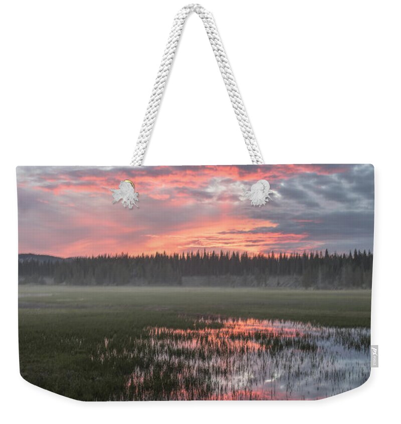 Landscape Weekender Tote Bag featuring the photograph Awakening #1 by Sandra Bronstein