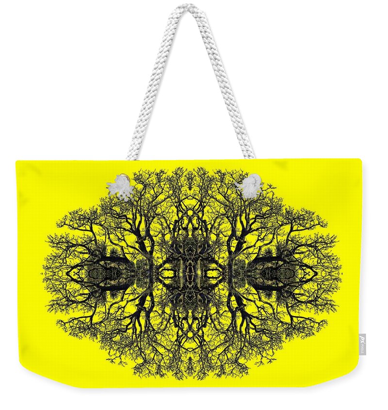 Bare Weekender Tote Bag featuring the photograph Bare Tree #1 by Debra and Dave Vanderlaan